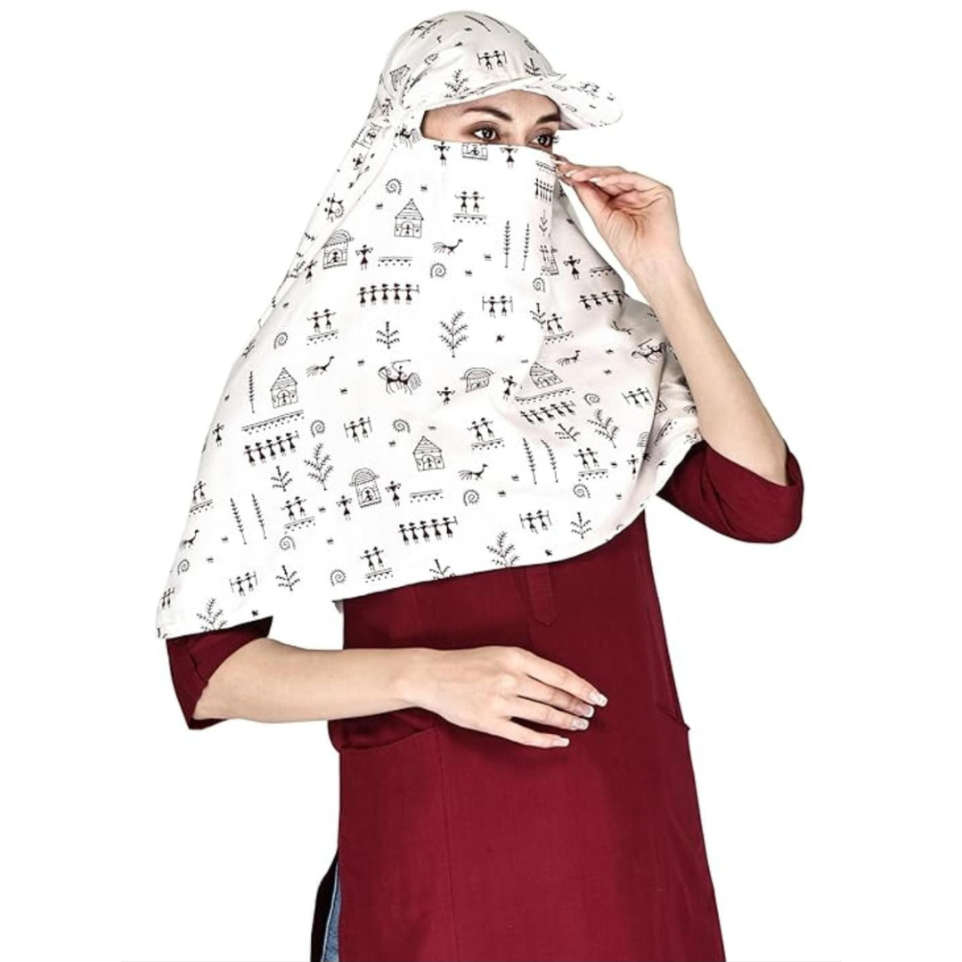 Cotton Sun Protection Scarf