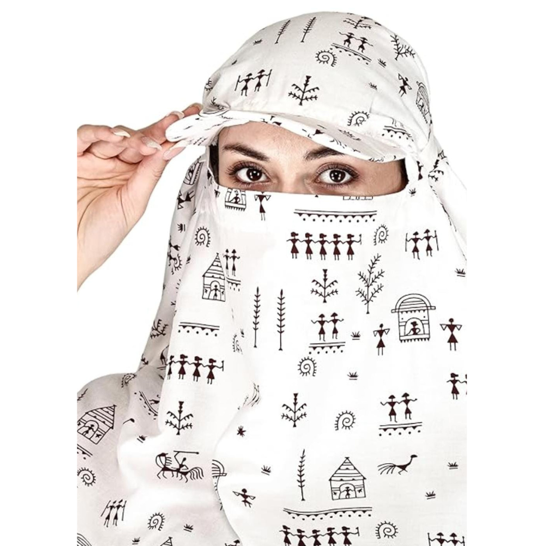 Cotton Sun Protection Scarf