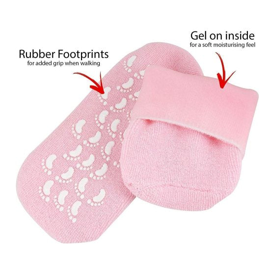 Spa Gel Socks ( 2 Pair Of Socks)