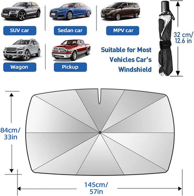 Car Windshield Sunshade Umbrella
